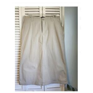 GAP Midi/Maxi 27" Skirt Size 8 Stretch Beige Y2K